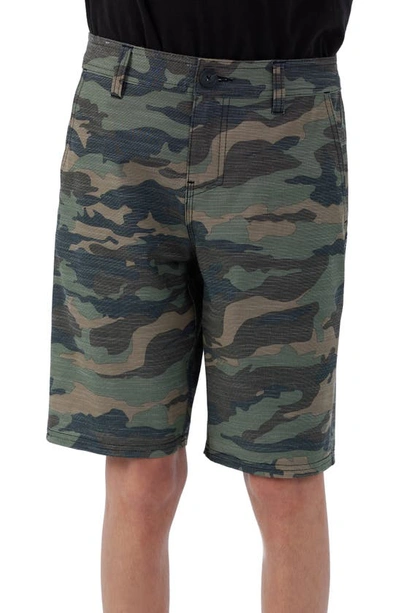 O'neill Kids' Reserve Hyperfreak Hybrid Shorts In Camo