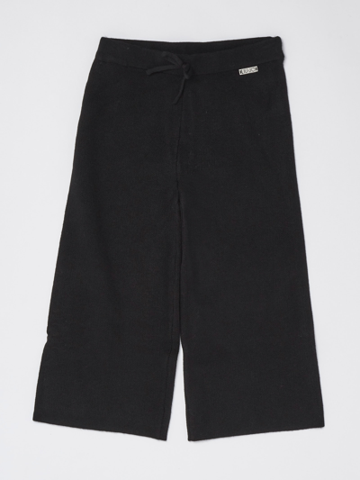 Liu •jo Kids' Trousers Trousers In 黑色