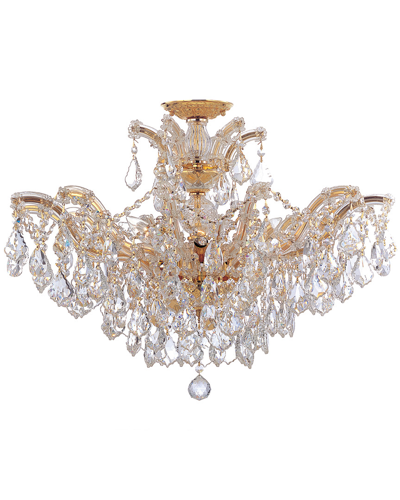 Crystorama 6-light Maria Theresa Semi Flush Mount