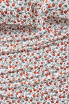 Maeve Organic Sateen Printed Sheet Set By  In Orange Size Standard Pillowcase
