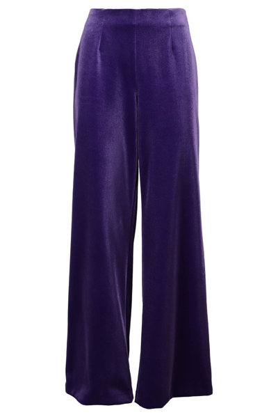 Philosophy Di Lorenzo Serafini High Waist Pants In Purple
