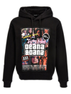 DSQUARED2 DSQUARED2 GRAPHIC PRINTED DRAWSTRING HOODIE