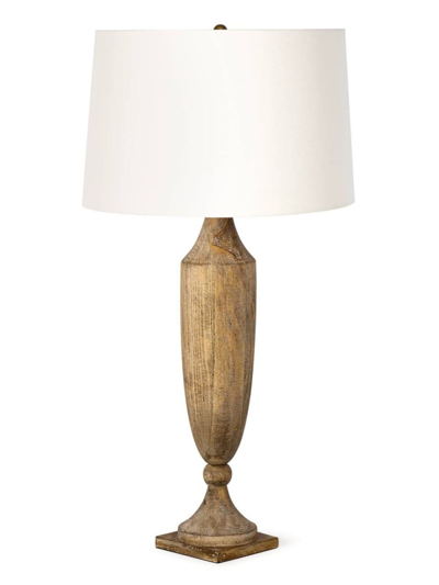 Regina Andrew Georgina Wood Table Lamp In Brown