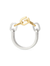 GIVENCHY WOMEN'S G LINK TWO TONE RING