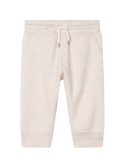 Kenzo Babies' Logo-print Cotton Track Pants In Beige