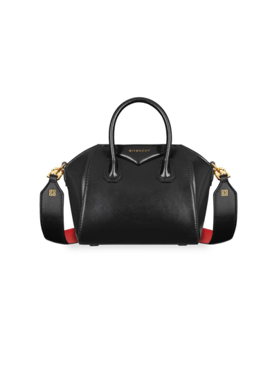 Givenchy Women's Antigona Toy Op Handle Bag In Box Leather In Black