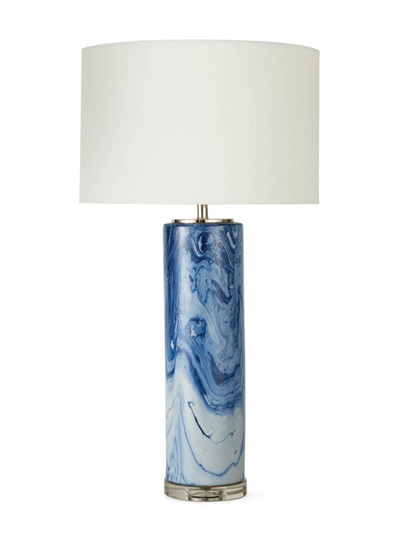 Regina Andrew Tide Ceramic Table Lamp In Blue