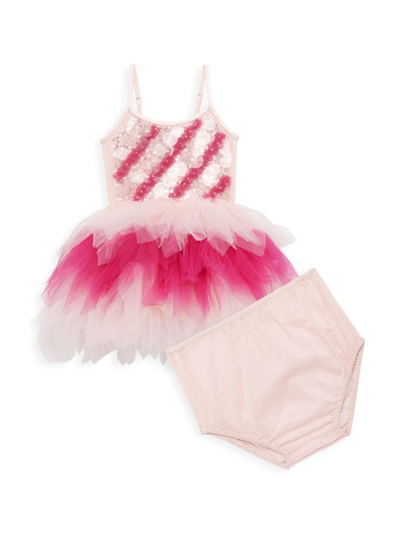 Tutu Du Monde Baby Girl's Bebe Chi Chi Tutu Dress In Pink