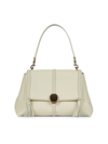 Chloé Women's Medium Penelope Leather Shoulder Bag In White