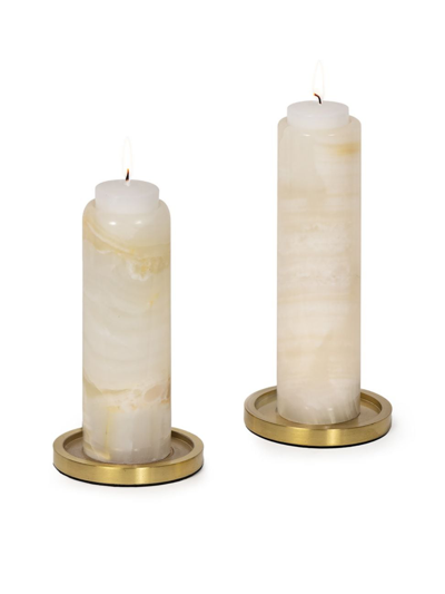 Regina Andrew Ivy 2-piece Candle Holder Set In Natural