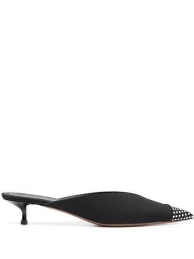 Neous Stud-embellished Mules In Black