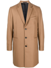 PS BY PAUL SMITH NOTCHED-LAPEL SINGLE-BREASTED COAT