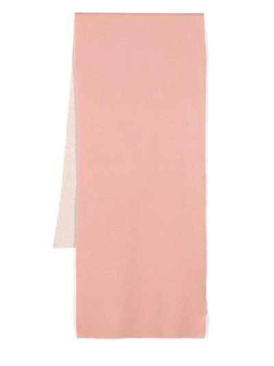 Fabiana Filippi Cable-knit Scarf In Pink