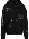 HACULLA STUD-EMBELLISHED COTTON HOODIE