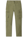 John Elliott Straight-leg Cotton Cargo Pants In Green