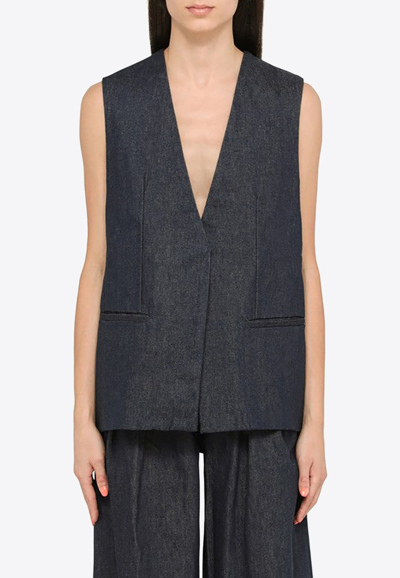 AMIRI DENIM VEST JACKET