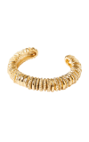 Paola Sighinolfi Capital 18k Gold-plated Cuff In Gold