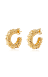 PAOLA SIGHINOLFI AMULET 18K GOLD-PLATED EARRINGS