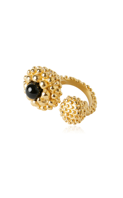 Paola Sighinolfi Karpos 18k Gold-plated Ring