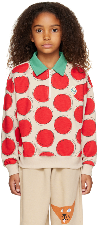 Jellymallow Red Dot Cotton Polo Shirt