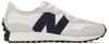 New Balance Big Boys Casual Sneakers From Finish Line In Silver Birch/black