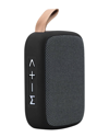 Vysn Dancing Wave Grey Mini Wireless Bluetooth Usb Speaker In Grey