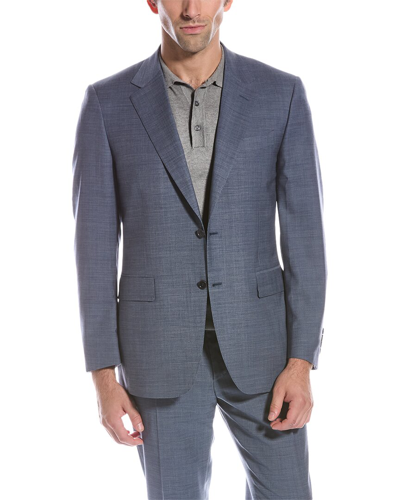 Canali 2pc Wool Suit In Grey
