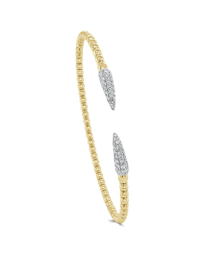 Sabrina Designs 14k 0.54 Ct. Tw. Diamond Flex Bangle Bracelet
