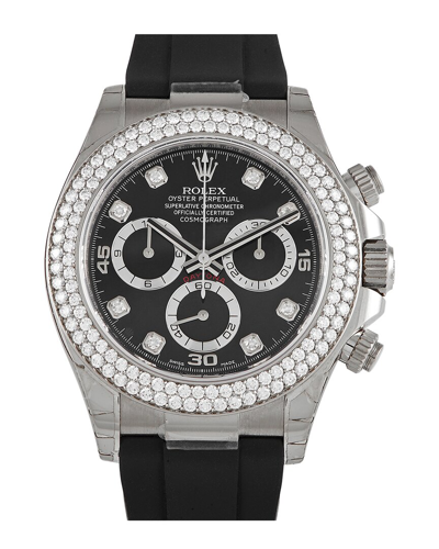 Heritage Rolex Rolex Men's Daytona Diamond Watch (authentic )