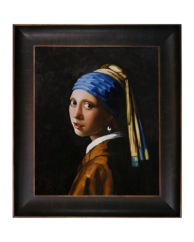 Museum Masters Girl With Pearl Earring By Johannes Vermeer