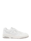 New Balance 550 Low-top Sneakers In Varsity Orange And White In White