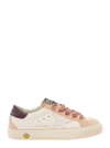 GOLDEN GOOSE MAY LEATHER UPPER STAR AND HEEL SUEDE TOE AND SPUR INCLUDE IL CODICE GYF00604 F004879 -82413 DAL 28 