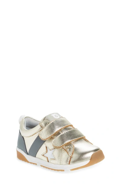 Old Soles Kids' Track Squad Sneaker In Gold