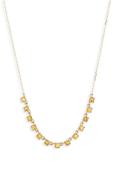 Bony Levy 14k Gold Citrine Pendant Necklace In 14k Yellow Gold