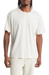 Elwood Core Oversize Cotton Jersey T-shirt In Vintage Chalk