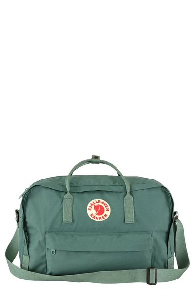 Fjall Raven Kånken 30-liter Convertible Weekender Bag In Frost Green