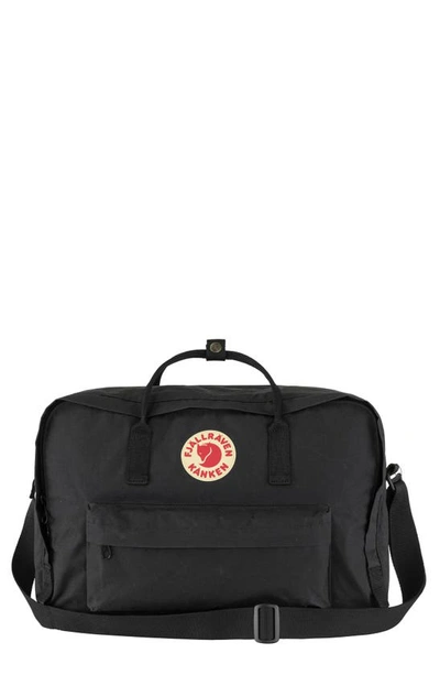 Fjall Raven Fjällräven Kånken 30-liter Convertible Weekender Bag In Black