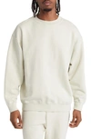 Elwood Core Oversize Crewneck Sweatshirt In Vintage Chalk