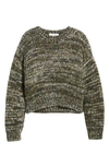 Frame Multi Crewneck Sweater In Surplus Multi