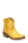 Miz Mooz Carlitos Western Bootie In Ochre