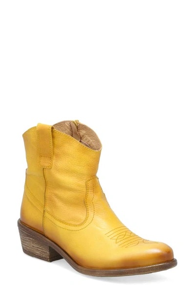 Miz Mooz Carlitos Western Bootie In Ochre