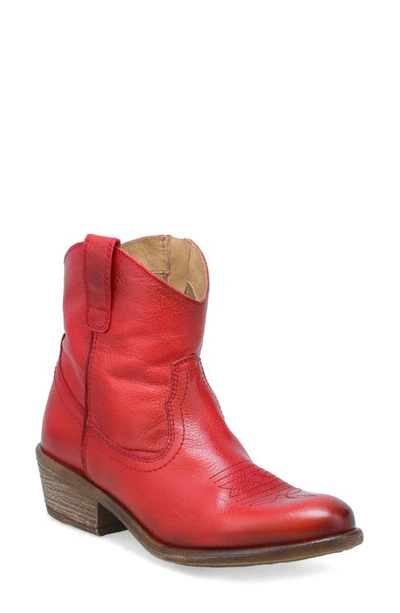 Miz Mooz Carlitos Western Bootie In Red