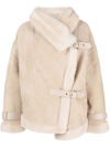 SHOREDITCH SKI CLUB DARLING SHEARLING JACKET