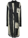 BARBARA BOLOGNA GRAPHIC-PRINT SILK-BLEND SHIRTDRESS