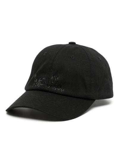 Haculla Logo-embroidered Cotton Baseball Cap In Black