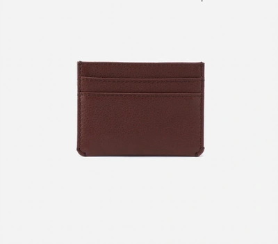 Hobo Mens Card Wallet In Brown