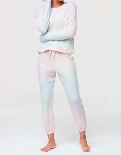 Onzie High Low Sweatpant In Dreamsicle In Multi