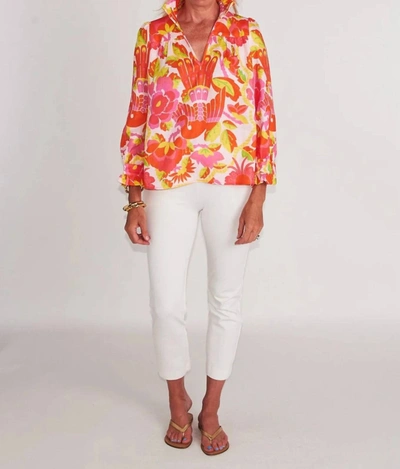 Ck Bradley Aspen Blouse In Falconer Sunburst In Multi