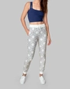 Wolven Lineage Jogger In White In White