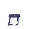 Baggallini Stadium Clear Pocket Crossbody In Blue